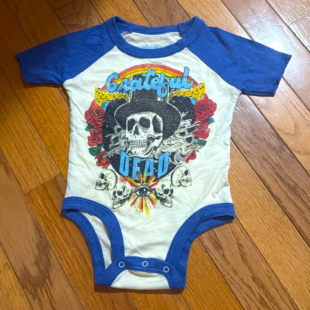 New! Rowdy Sprout Grateful Dead Onesie